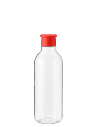 DRINK-IT Trinkflasche 0.75 l. warm red, Maße: 80 x 80 x 250 mm