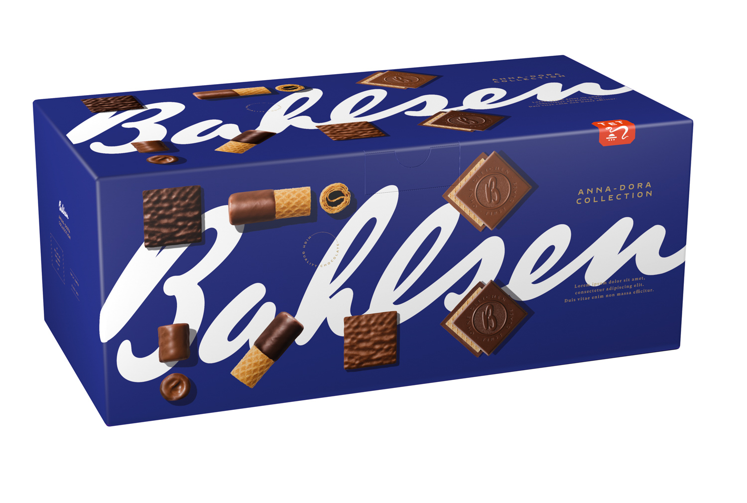 Bahlsen Anna-Dora Collection 7 Topseller mit viel Schokolade im Serviertray Inhalt: 12 Serviereinheiten à 149 g.