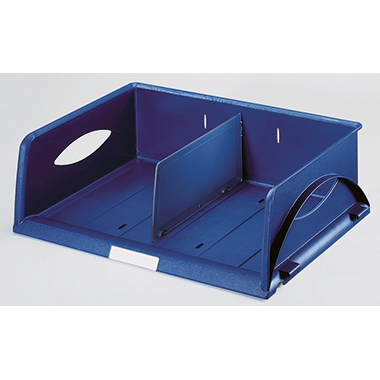 Leitz Briefablage Sorty DIN A4, DIN C4 quer Polystyrol Farbe: blau
