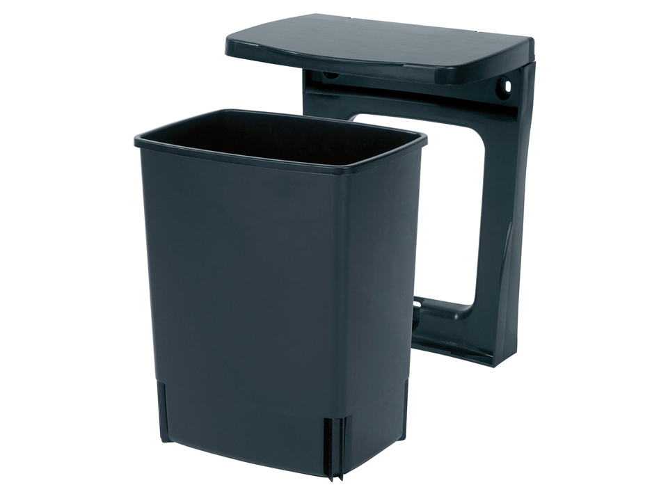 Brabantia Einbaueimer Built-in Bin 10 L rechteckig Black