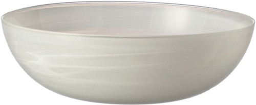 LEONARDO Schale flach 28 weiß Alabastr