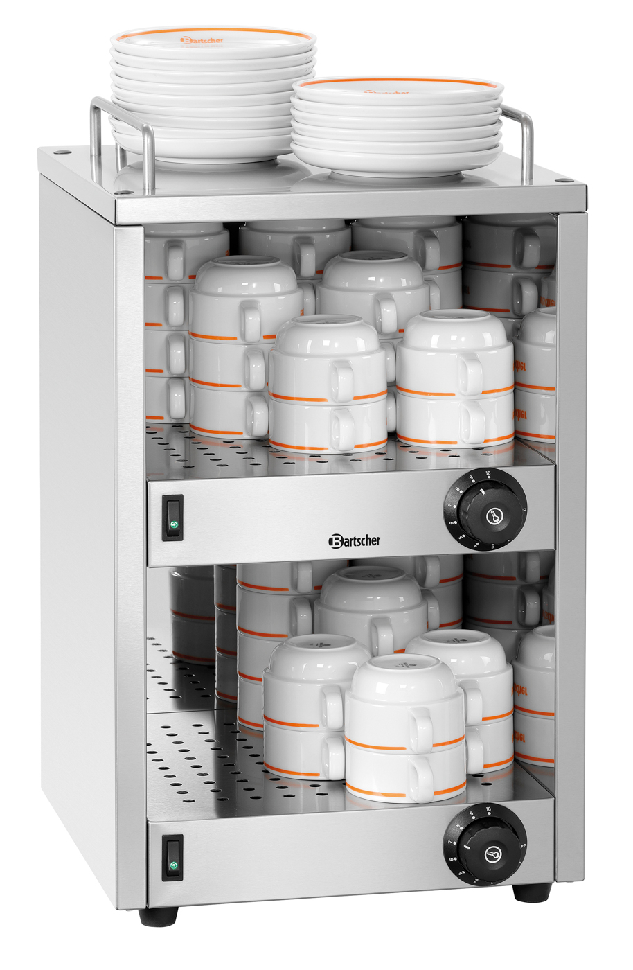 Bartscher Tassenwärmer TA720 | Ein-/Ausschalter:Ja | Maße: 32 x 34,5 x 55,0 cm. Gewicht: 10,7 kg