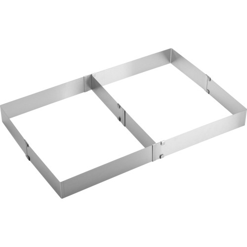 Westmark Kuchenrahmen mit Teiler, 5 cm hoch