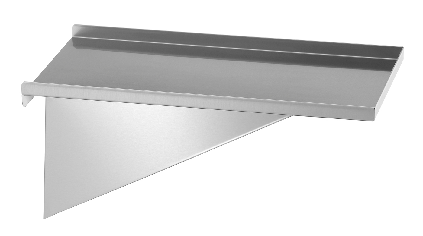 Bartscher Korbablage BF 16E | Montage-Seite:Beidseitig | Maße: 44,5 x 23,5 x 8,5 cm. Gewicht:2,9 kg