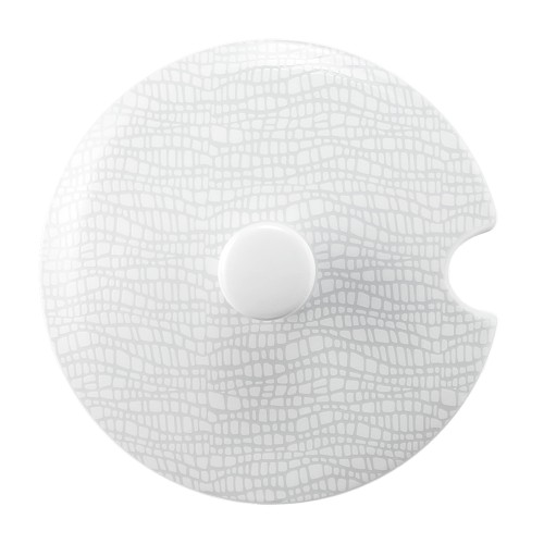 Seltmann Deckel zur Schüssel mit Deckel, rund, Form: Life, Dekor: 25675 Fashion elegant grey, hohe Kantenschlagfestigkeit, Made in Germany