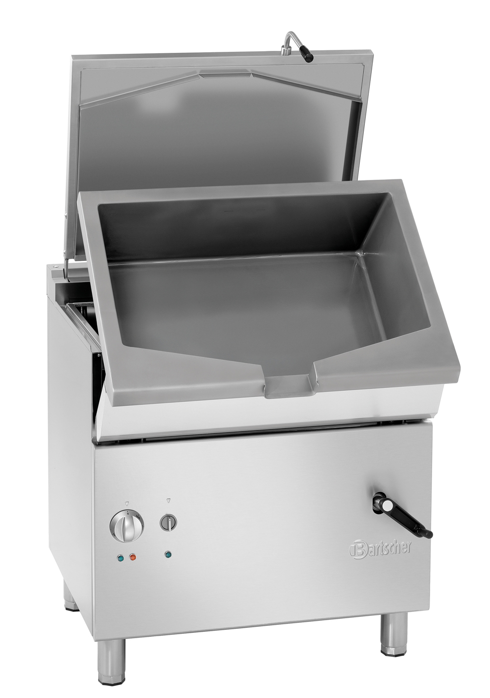 Bartscher Kippbratpfanne 700 E51LHK | Frequenz:50 Hz | Maße: 78 x 76 x 90,0 cm. Gewicht: 109,4 kg