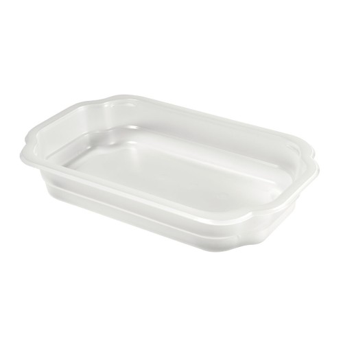 Duni PP Schale Take-Away 250 x 159 x 43 mm Transparent ungeteilt, 246 Stk/Krt (1 x 246 Stk)