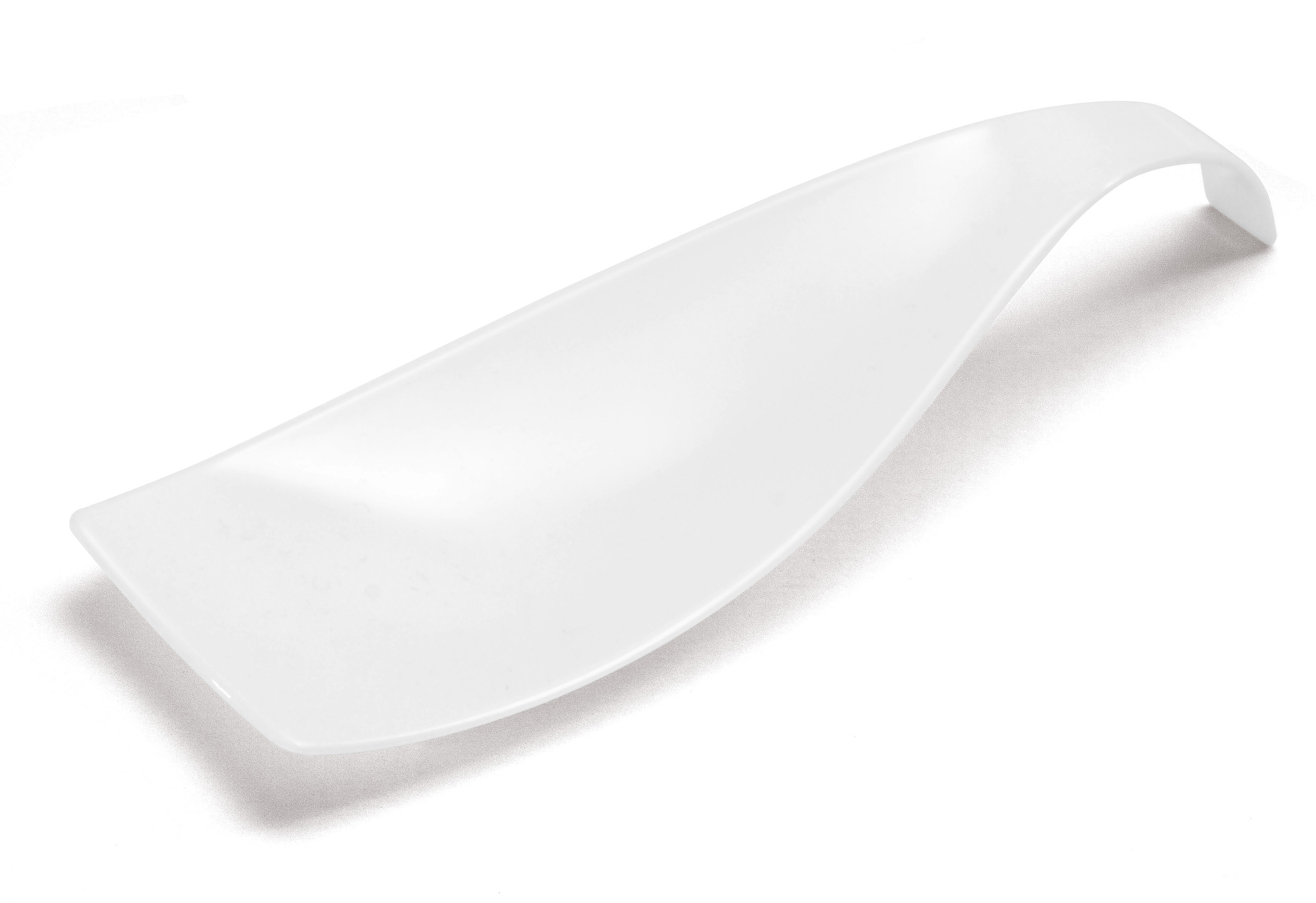 ARAVEN Probierlöffel aus dem WAVE Catering-Sortiment, weiß und aus Polystyrol