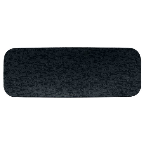 Seltmann Coupplatte 4 38x14 cm M5388, 4, Form: Coup Fine Dining, Dekor: 57350 schwarz, hohe Kantenschlagfestigkeit, Made in Germany