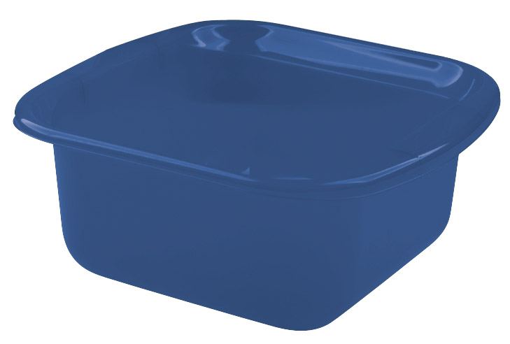 ARAVEN Schüssel mit 5 Liter Füllvermögen und 310mm Durchmesser in blauer Farbe