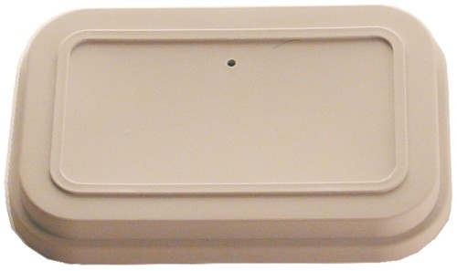 Euro Deckel grau  f. Stapelschale 14x9cm 14x9cm