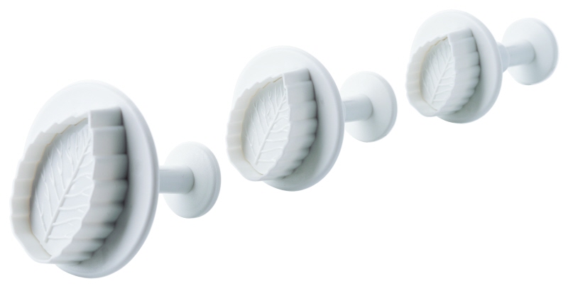 Fondantausstecher Rosenblatt