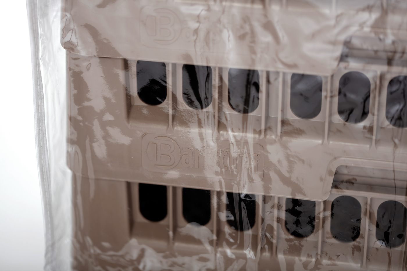 Bartscher Abdeckhaube TGS100-8 | Ausgelegt für:Geschirrkorbwagen TGS100 ,8 Spülkörbe (Höhe 100mm) | Maße: 53,5 x 55,5 x 81,5 cm. Gewicht: