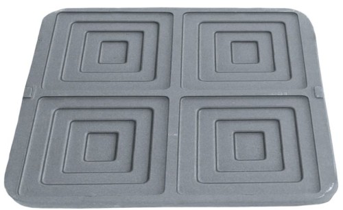 NEUMÄRKER Sandwich Backplattensatz für Backsystem antihaftbeschichtetes Aluminium