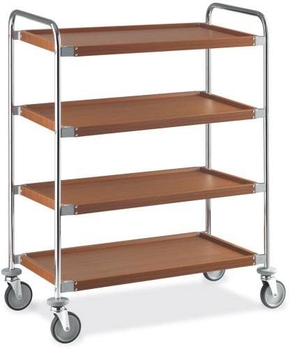 ETERNASOLID® Servierwagen PRIORITY-C 710x450, 4 Borde