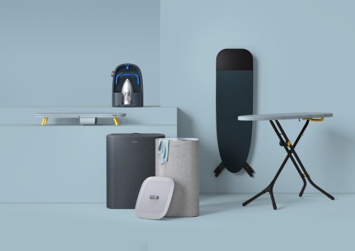 Joseph Joseph Tota 60-Liter-Wäschetrennkorb – Grau