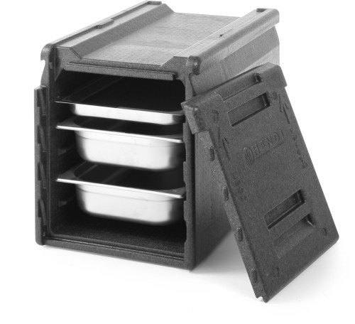 HENDI Thermo Catering Box - Inhalt: 66 Liter - 535x310x(H)400 mm Innen - 600x400x(H)490 mm Außen