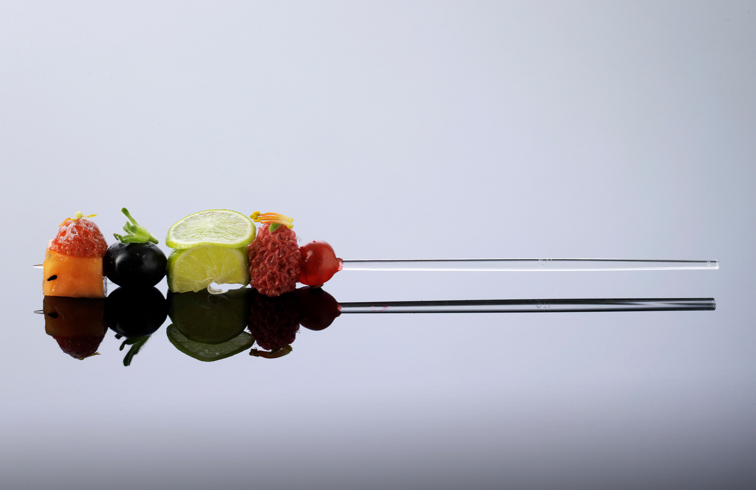 ARAVEN Probierspieß aus dem WAVE Catering-Sortiment, durchsichtig und aus Polystyrol