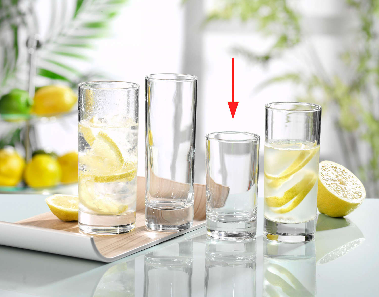 Longdrinkglas ISLANDE, Inhalt: 0,16 Liter, Höhe: 105 mm, Durchmesser: 57 mm, Arcoroc Professional.