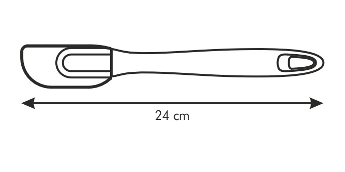 Silikon-Teigspachtel PRESTO, klein