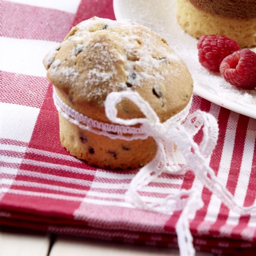 Westmark 6er Silikon Muffin-Backform, rot