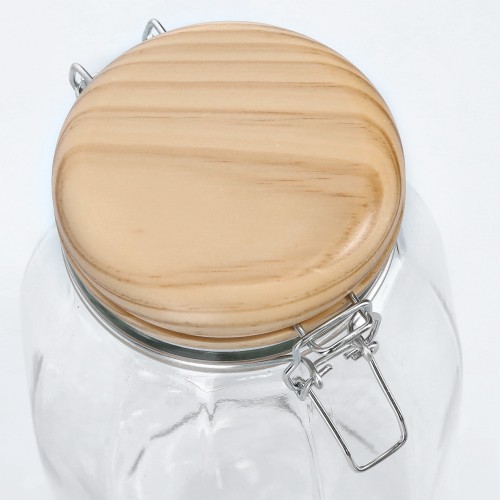 Vorratsglas m. Bügelverschluss, 800 ml. Ø: 110 mm. Höhe: 160 mm.