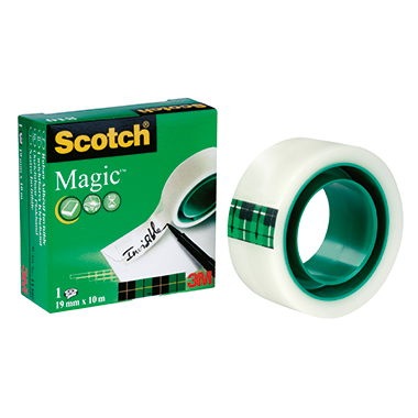 Scotch® Klebefilm Magic™ 810 19 mm x 10 m (B x L) nicht beidseitig klebend mit Lösungsmittel Zelluloseacetat