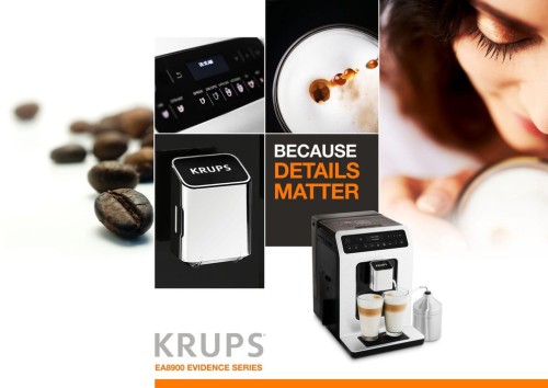 Krups Evidence Espresso-Vollautomat - One-Touch Cappuccino