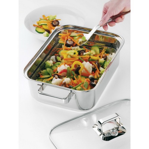 WMF Wmf Vitalis Aroma Dampfgarer Größe: 41/31 x 27 x 10 cm, Volumen: 6,5 Liter