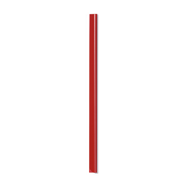 DURABLE Klemmschiene DIN A4 Kunststoff rot 100 St./Pack.