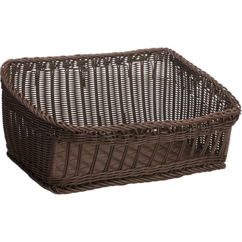 Westmark Präsentationskorb eckig, 50 x 40 x 16/27 cm, braun