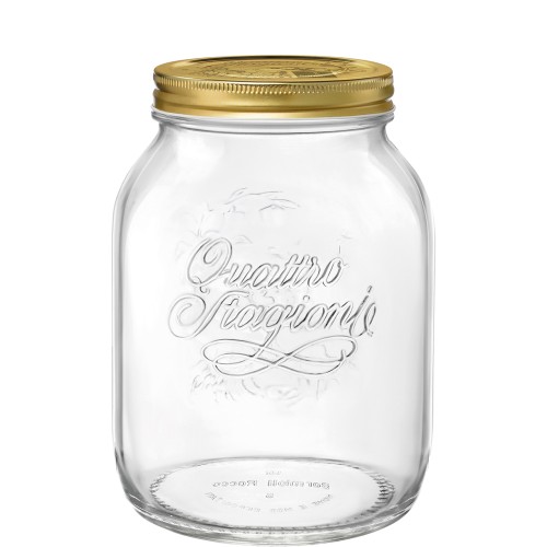 Quattro Stagioni Einmachglas 300 cl mit Deckel