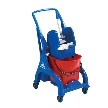 FILMOP Reinigungswagen Orion blau, rot