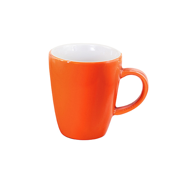 Obertasse hoch 0,10 l - Form: Table Selection -, Dekor 79922 orange - aus Porzellan. Hersteller:, Eschenbach. "Made in Germany".