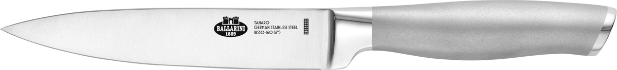 Fleischmesser, 16 cm, no-color, Edelstahl, Serie: Tanaro. Marke: BALLARINI