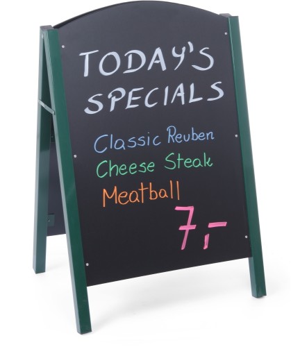 HENDI Kundenstopper Kreidetafel - Maße: 700x1100 mm