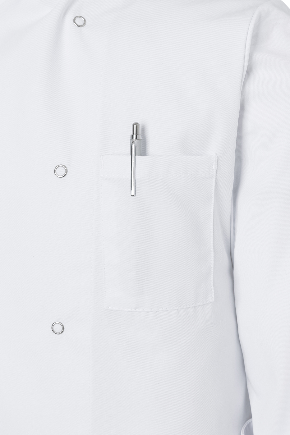 Kochjacke Basic , GR. 4XL , Farbe: weiß , von Karlowsky
