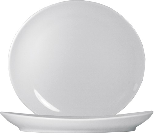 Tivoli Uni Steakteller 30,5cm * - weiß - Saturnia Porzellan