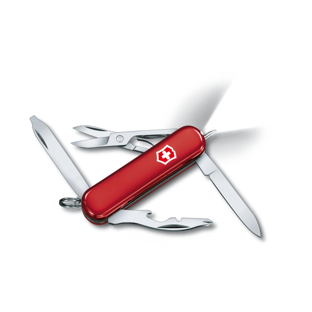 Victorinox Kl.TaschenwerkzeugMidniteManager, rot, LED weiss