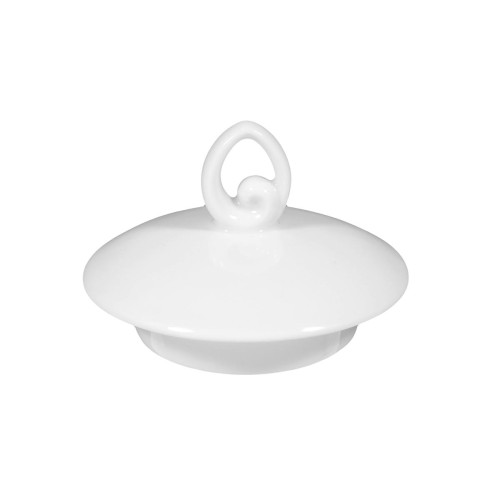 Seltmann Deckel zur Zuckerdose 0,18 l, rund, Form: Rondo/Liane, weiss, hohe Kantenschlagfestigkeit, Made in Germany