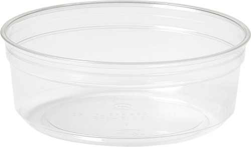 Duni Deli-Schale Crystal 250 ml Transparent ungeteilt, 350 Stk/Krt (10 x 35 Stk)