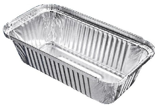 Aluminium Schale viereckig groß - 500 Stück