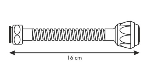 Luftsprudler mit Edelstahlverlängerung PRESTO