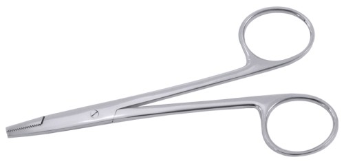 Fischgrätenzange aus massivem Edelstahl 18/0, hochglänzend, mit gezahnter Greiffläche Länge: 15 cm