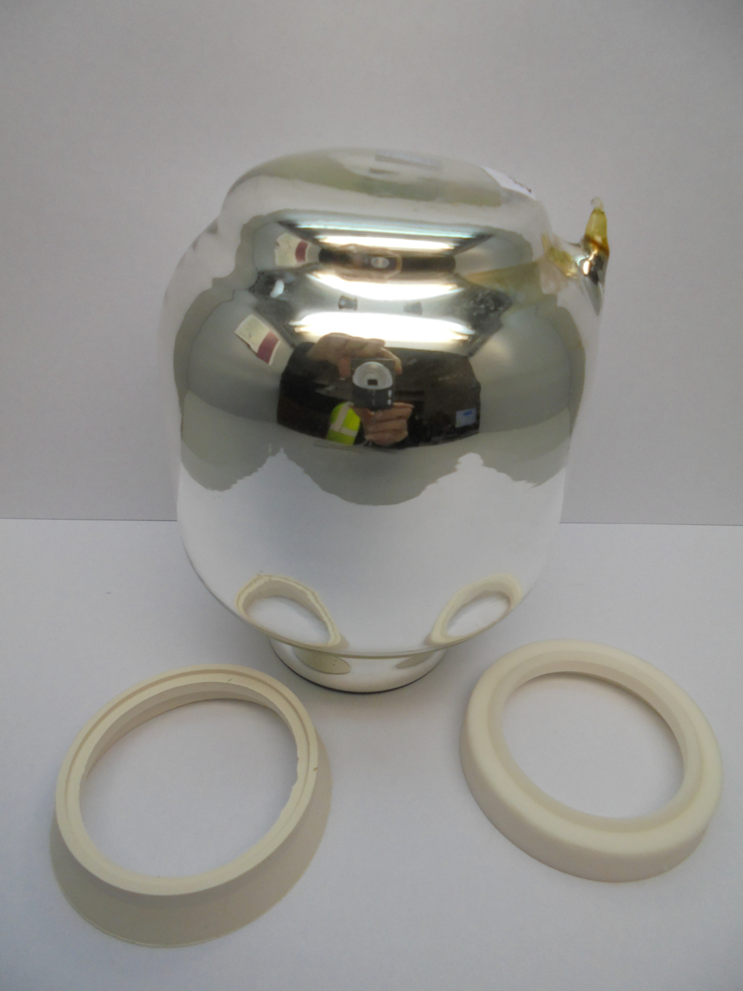 alfi Ersatzglas mit Dichtungsr. Juwel 0,32 l