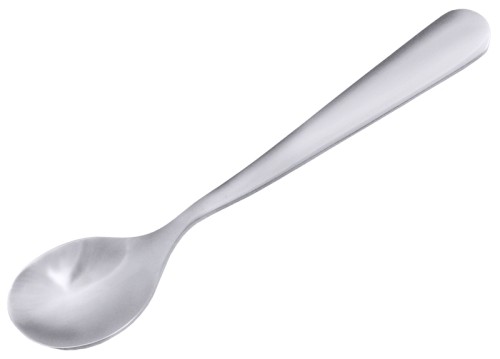 Senflöffel aus Edelstahl 18/0, hochglänzend Länge: 8,5 cm