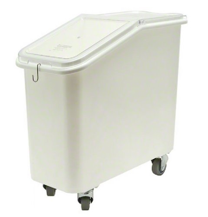 Allzweckwagen 81 l, weiss, mit abgeschrägtem Deckel