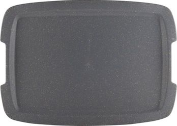 Roltex Tablett Paturel, 43,5 x 31 cm, graue Holzfaser