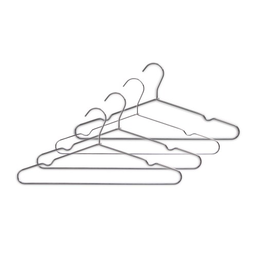 Zeller Kleiderbügel, 4-er Set, Metall