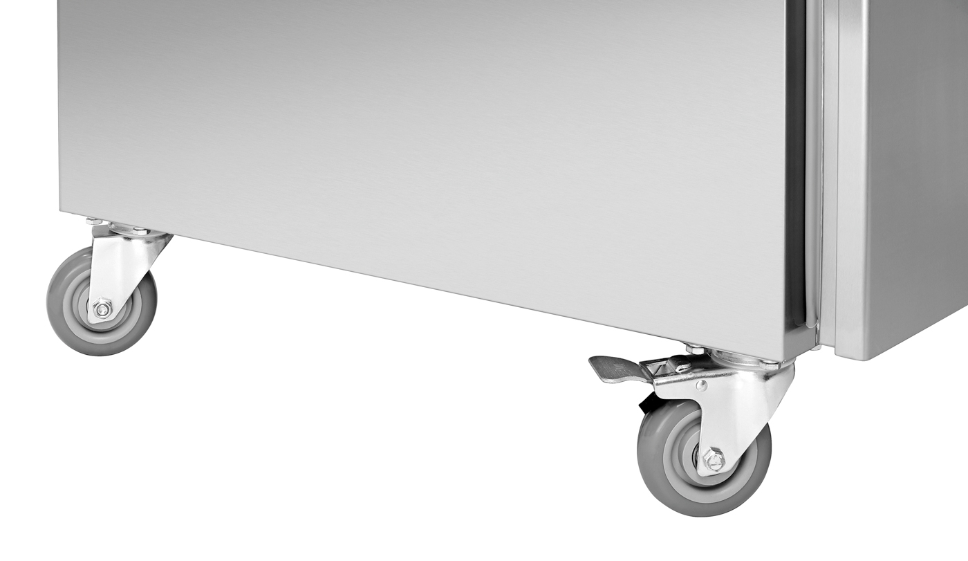 Bartscher Kühl-/Gefrierkombination 484L GN210 |Maße Zwischenablagen: B 525 x T 640 mm | Maße: 66x 83,5 x 203,5 cm. Gewicht: 132 kg